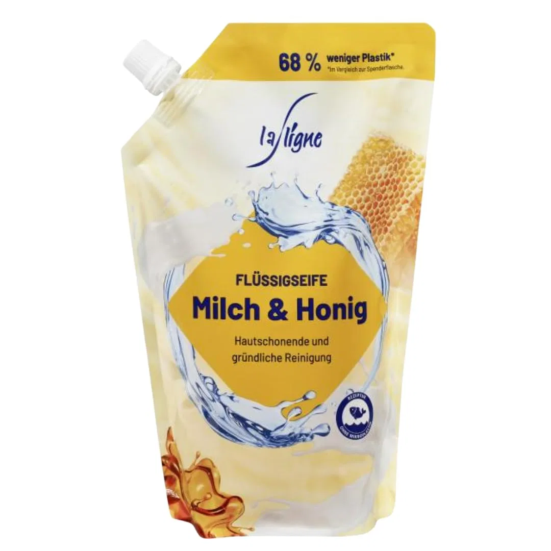Жидкое мыло La Ligne Cream Soap Milk and Honey, 750 мл, 15 шт, Aloe Vera Generisch — фото 2