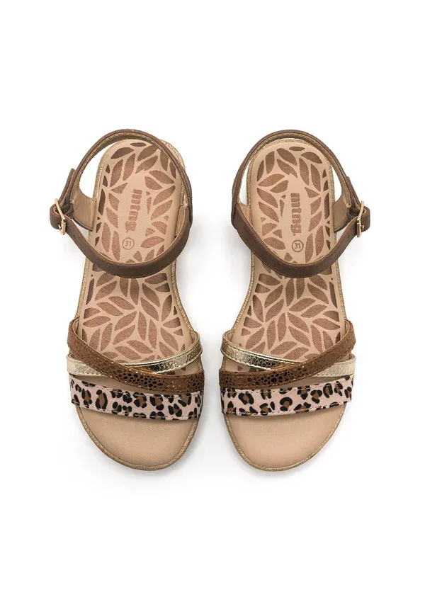 Сандалии на платформе Sandals Mtng, marron, коричневый — фото 3