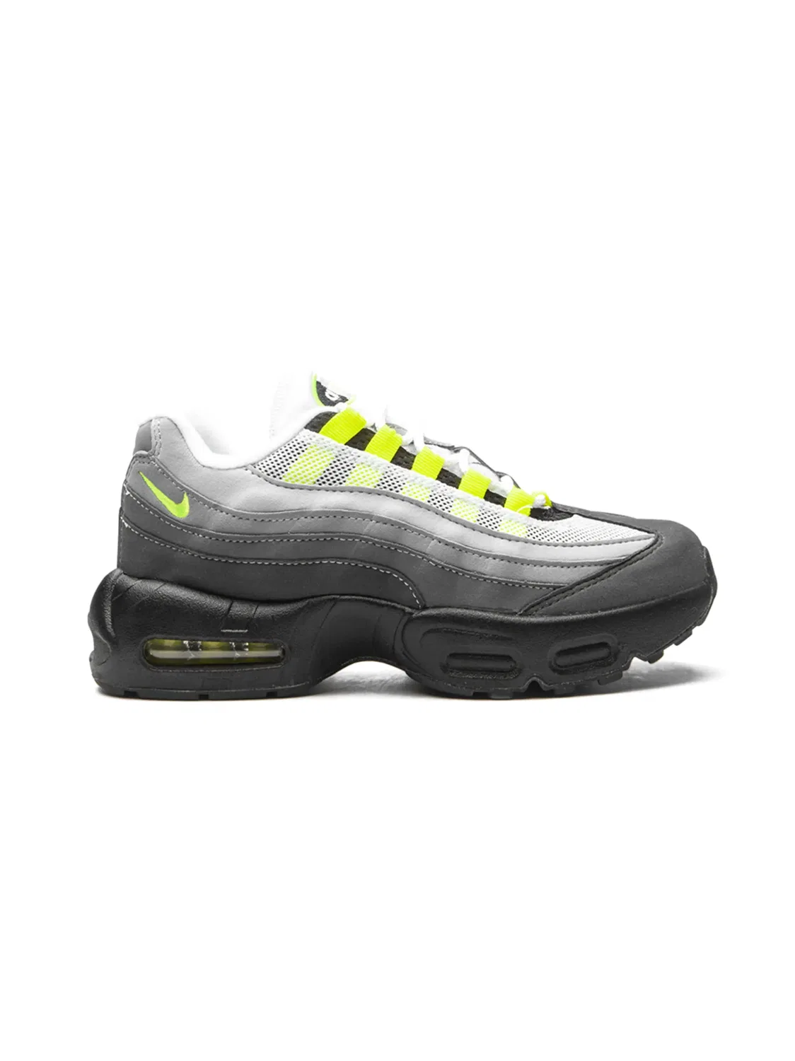 Кроссовки Air Max 95 OG Neon 2020 Nike Kids, черный — фото 2