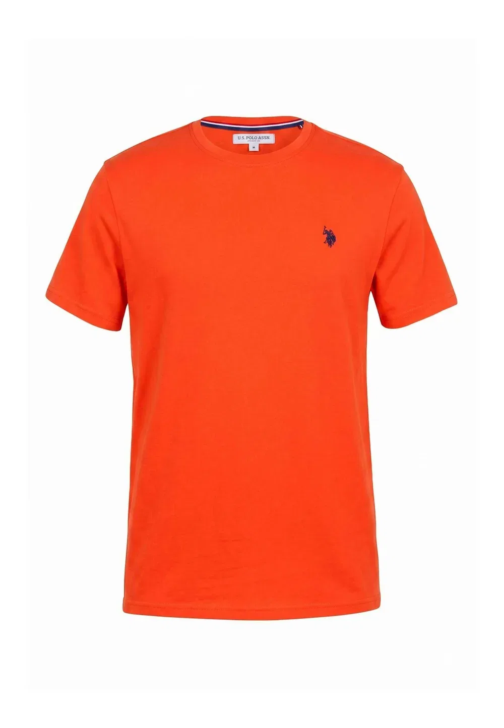 Умарджун - базовая футболка U.S. Polo Assn., Spicy Orange — фото 4