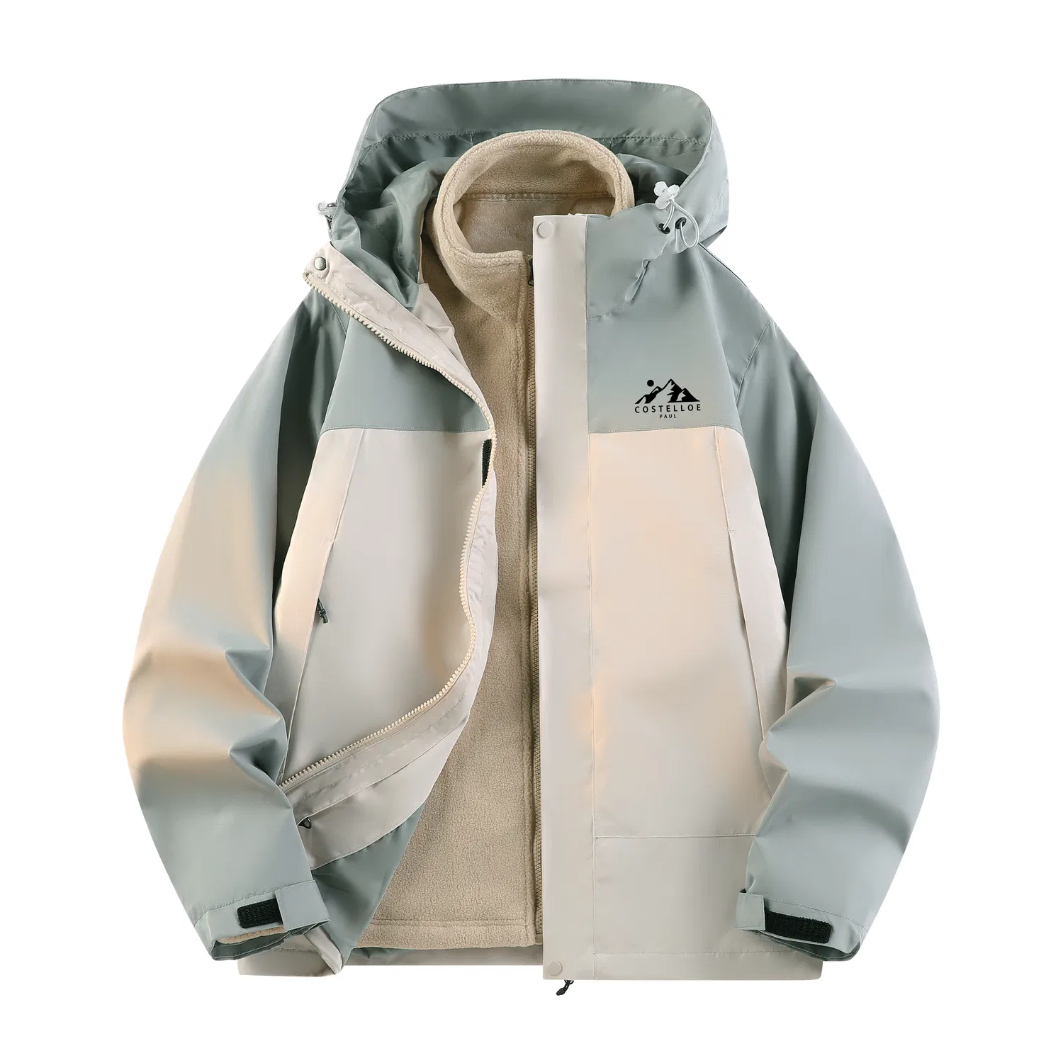 Детское худи с капюшоном Celadon/Apricot[3-in-1] Paul Costelloe