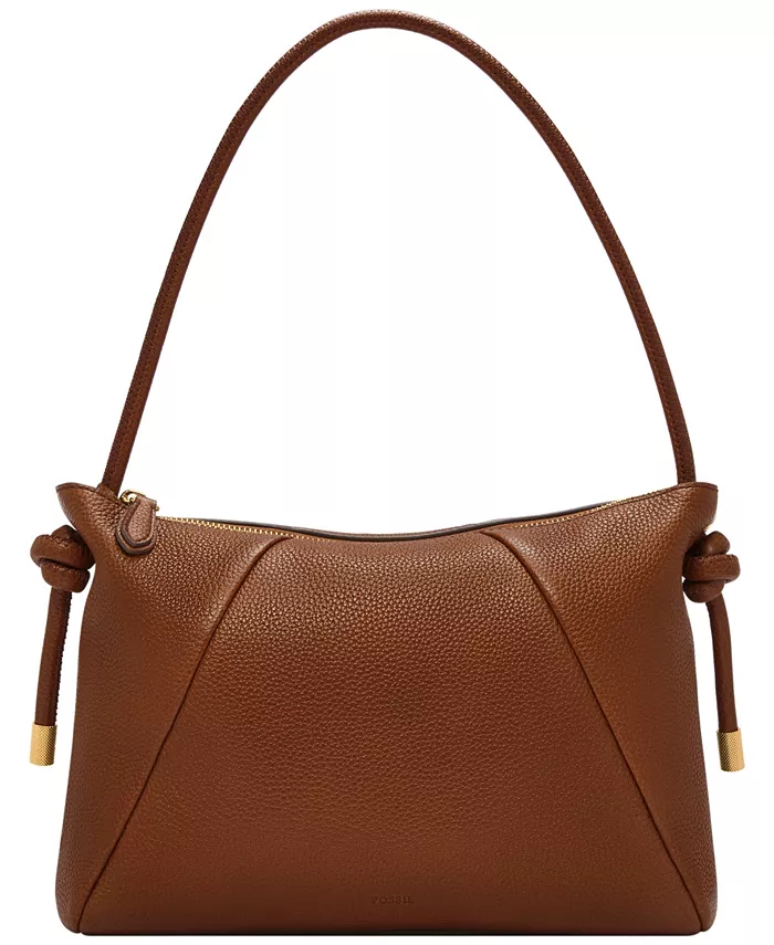 

Кожаная сумка Willa Medium через плечо Fossil, коричневый