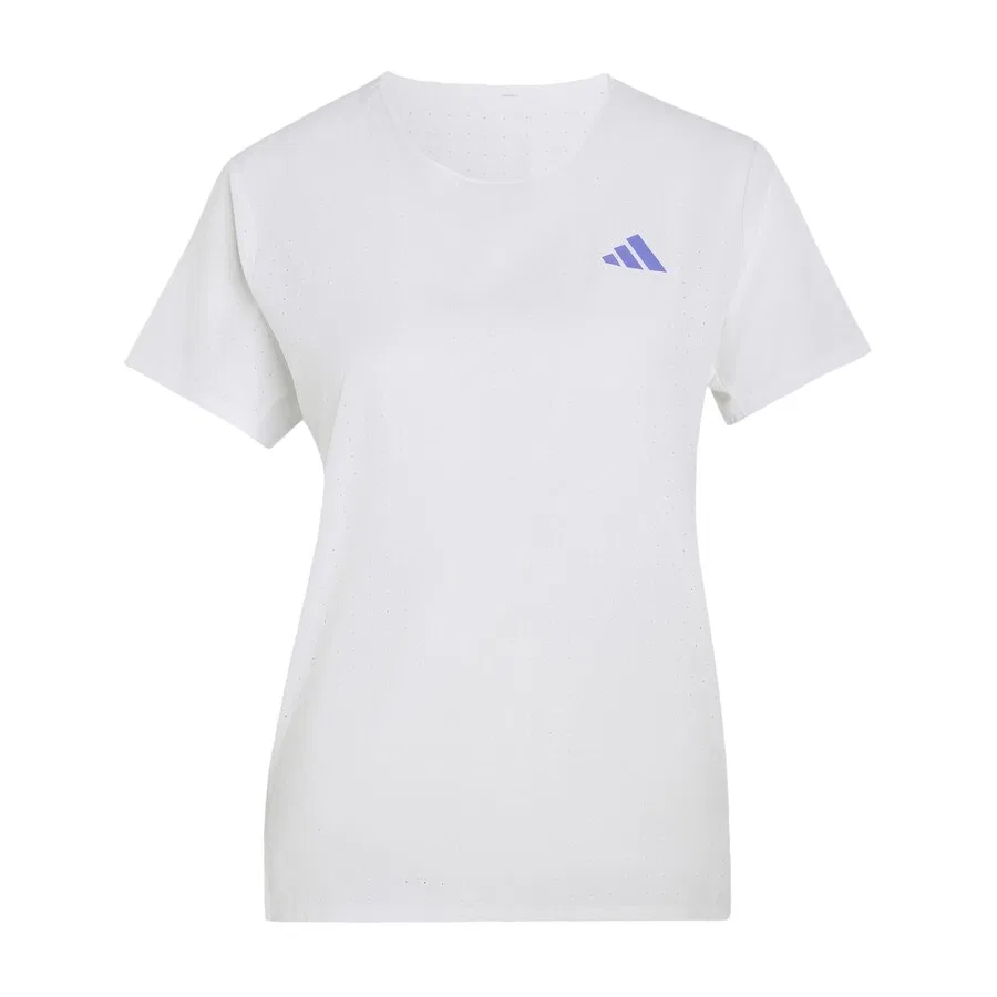 Спортивная футболка ADIDAS PERFORMANCE Performance Shirt 'Adizero' белого цвета