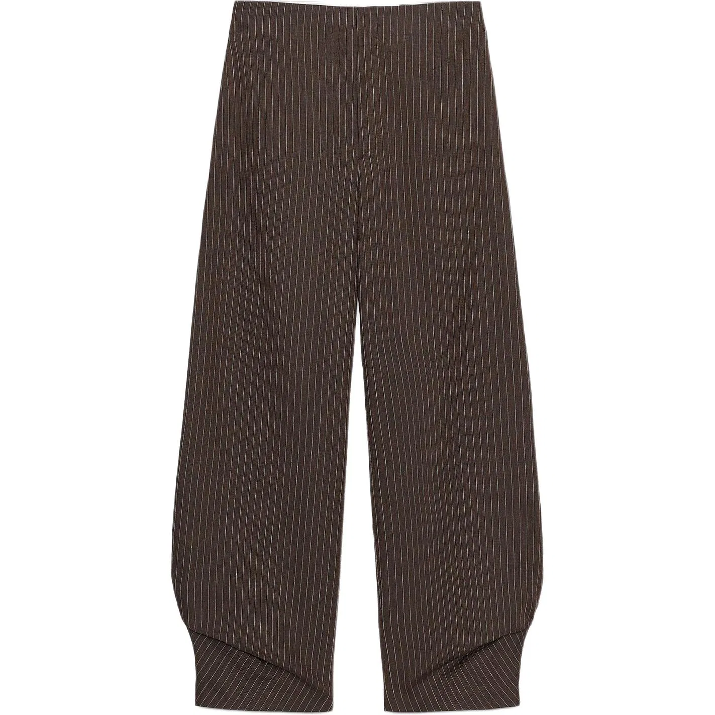 Женские брюки повседневные ZW Series ZARA, Brown/Nude