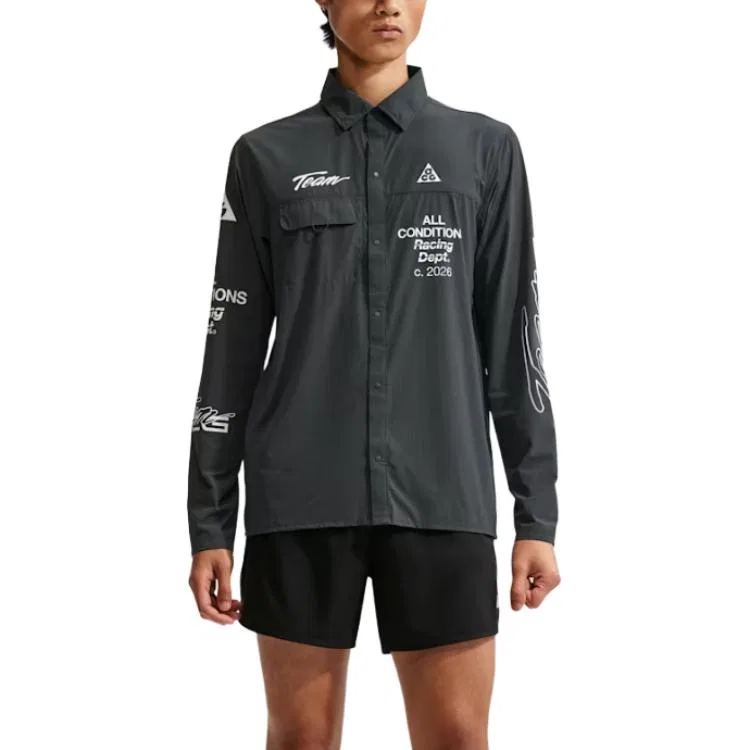 Мужская рубашка Nike ACG, Dark Smoke Gray