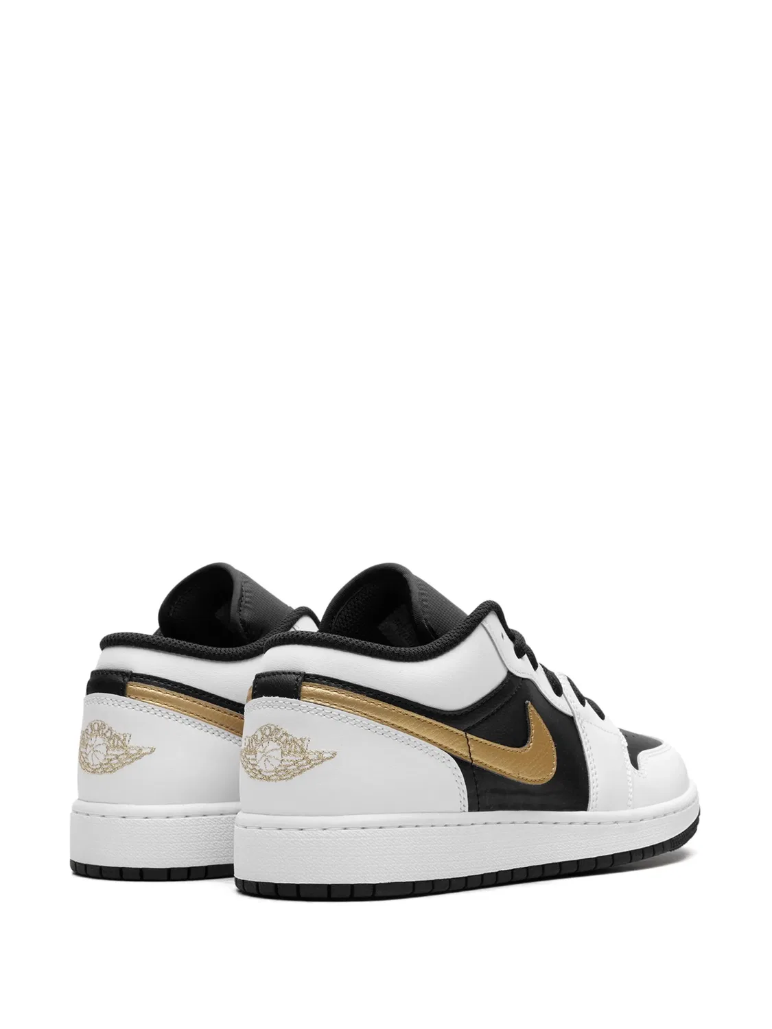 Кроссовки Air Jordan 1 Low White Jordan Kids, белый — фото 3