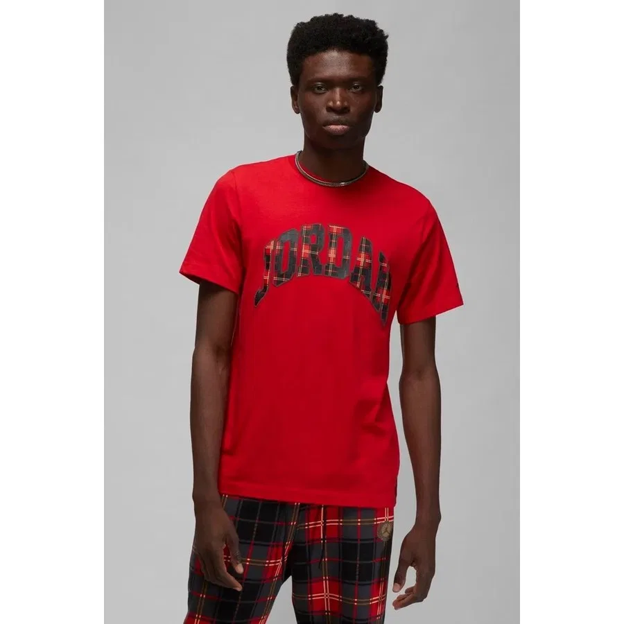 Футболка с принтом Jordan Holiday Ss Crew Nike, Красный