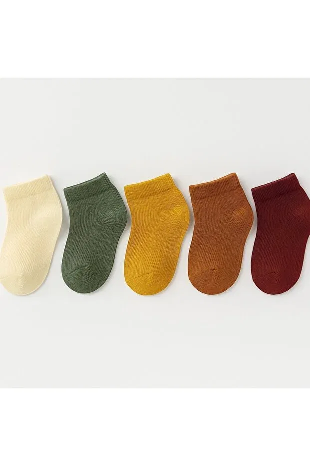 Детский комплект носков для новорожденных хлопковый Just Socks, Multicolor