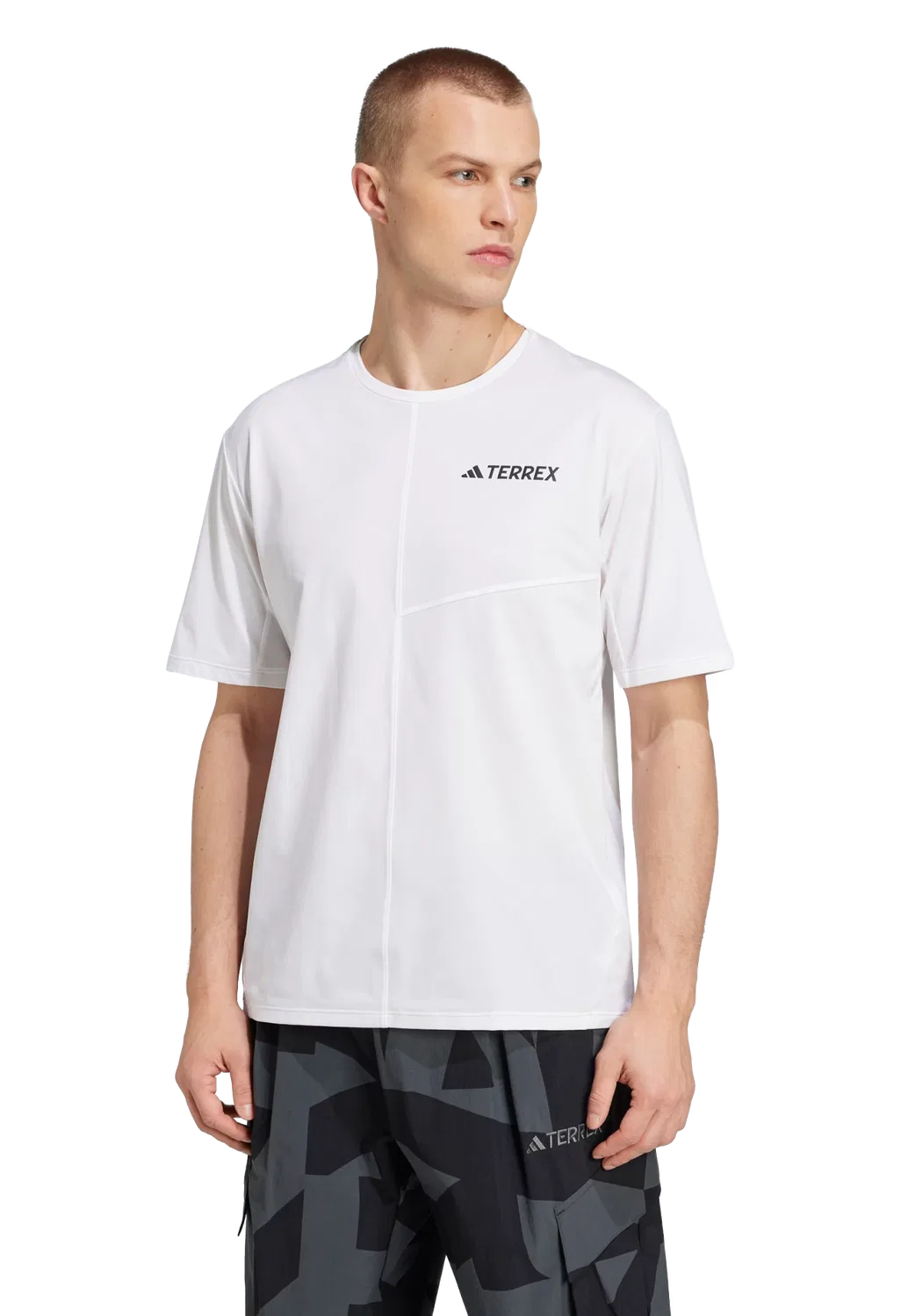 Мужская футболка с технологией Climacool Adidas Terrex Multi, белый — фото 2