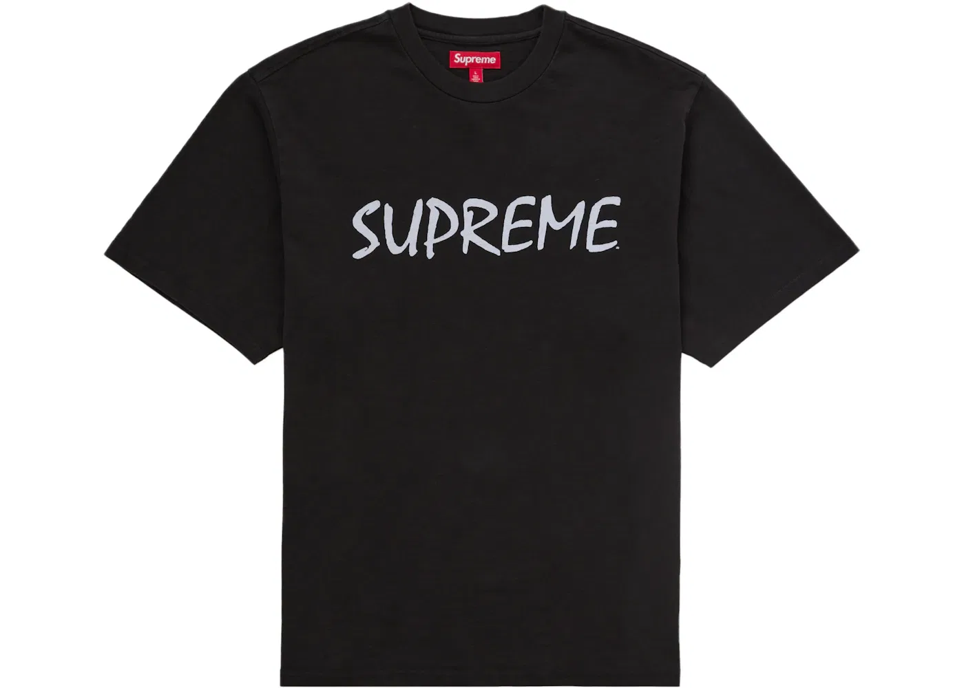 Мужской топ с принтом FTP Supreme, черный