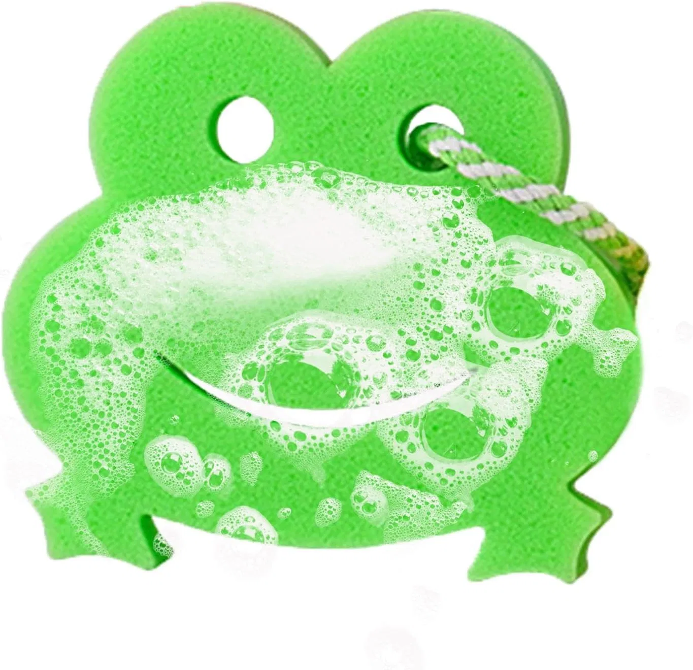Губка для душа в виде животного, Frog, 13.5 x 12 см Generisch
