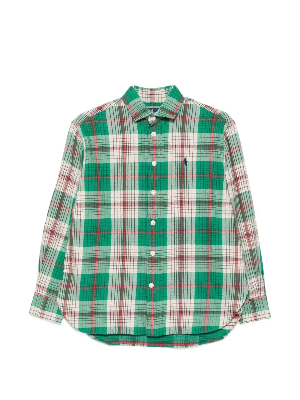 Рубашка в клетку Polo Ralph Lauren, зеленый