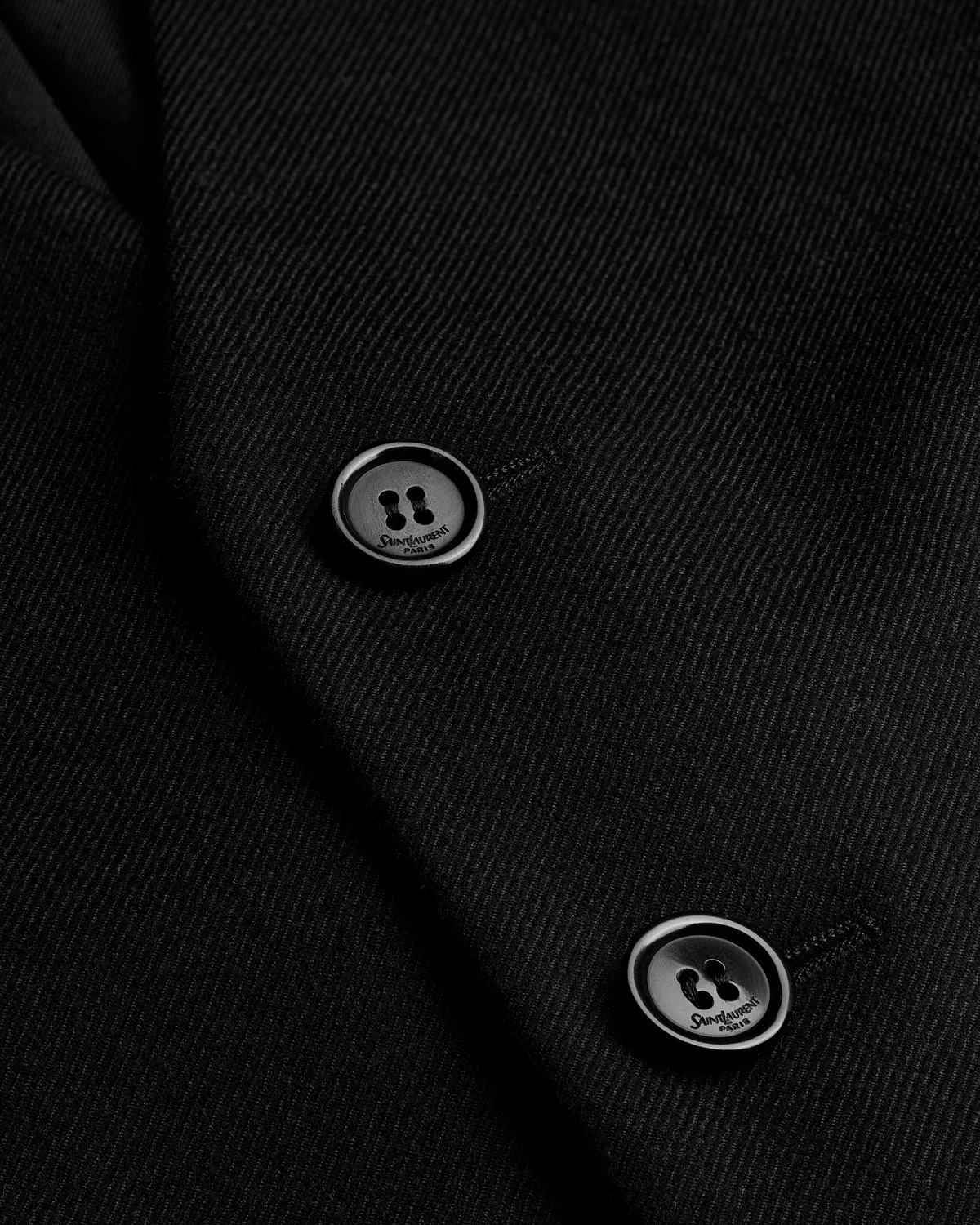 Жилет из кашемира SAINT LAURENT, черный — фото 4