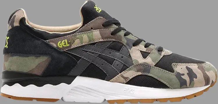 

Кроссовки atmos x gel lyte 5 'woodland camo' Asics, многоцветный, Черный, Кроссовки atmos x gel lyte 5 'woodland camo' Asics, многоцветный