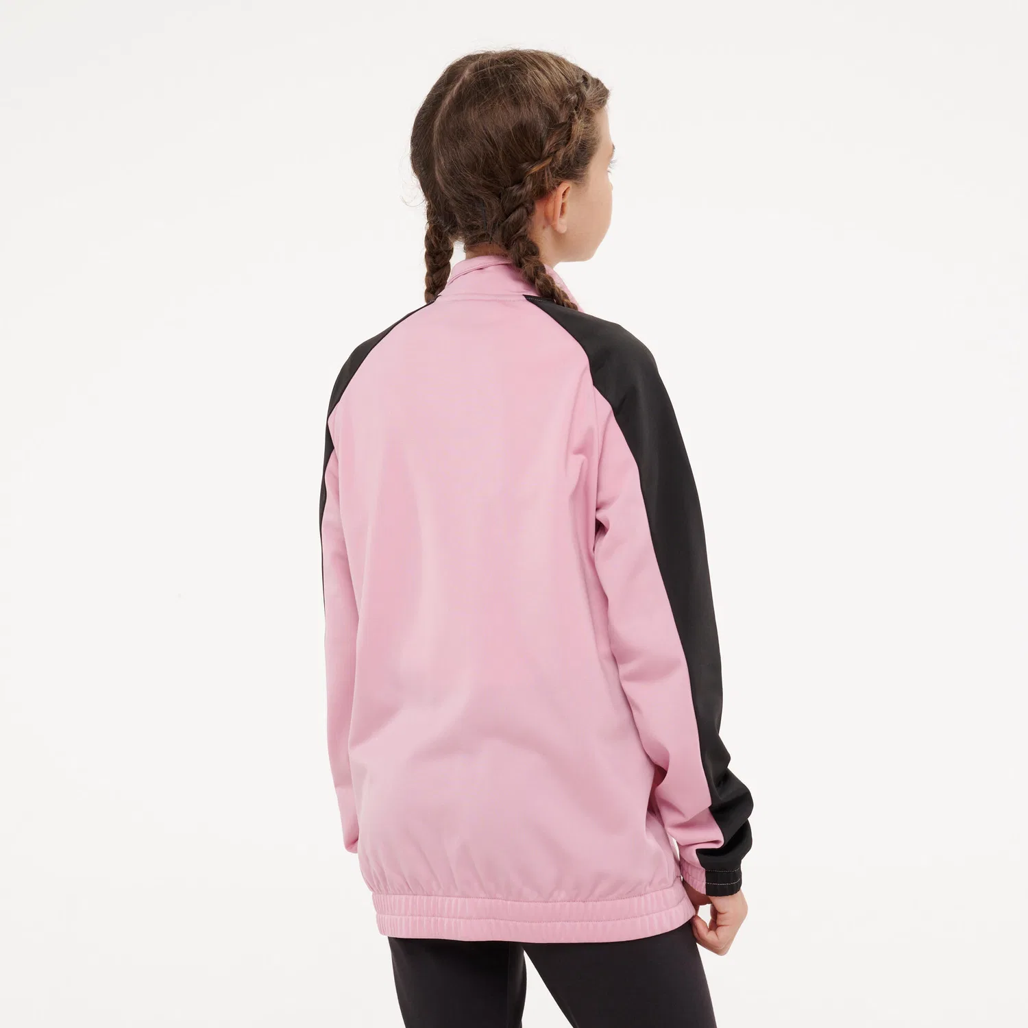 Детский спортивный костюм Puma, Цвет Роза / Черный — фото 4