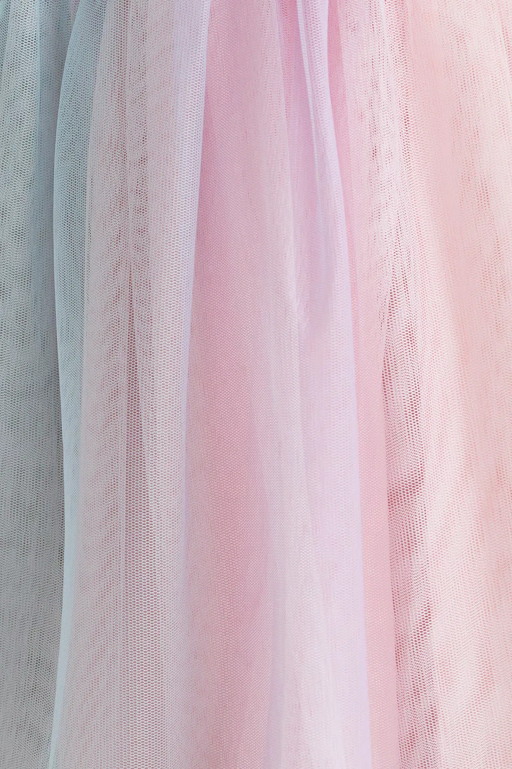 Платье с вышивкой и юбкой из тюля H&M, Blassrosa/Regenbogen — фото 2