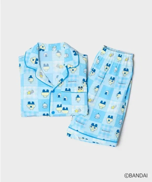 Пижама с коротким рукавом Tamagotchi, Spao Kids, синий