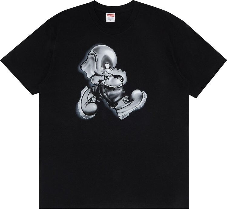 

Футболка Supreme Elephant Tee 'Black', черный