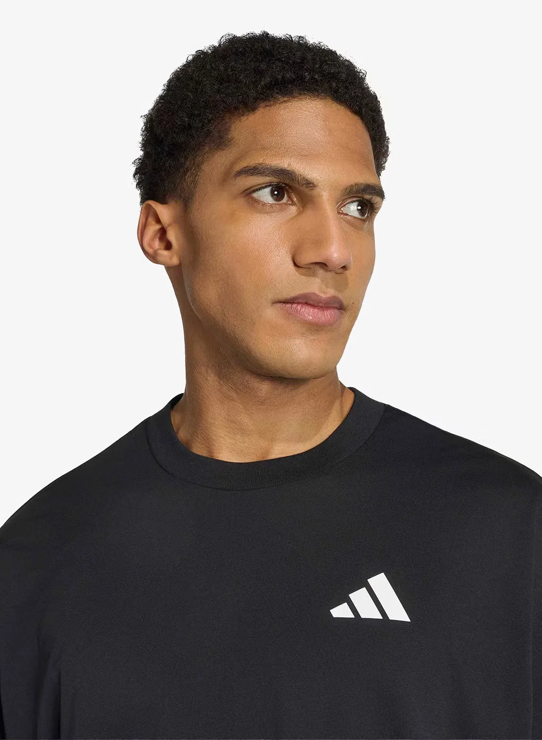 Футболка оверсайз с принтом Climacool Fun Training Graphic Adidas, черный — фото 3