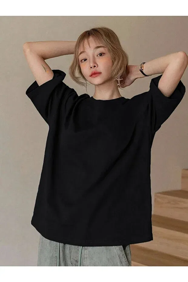 Детская футболка с принтом Unisex fructification printed t-shirt Baxia, Black — фото 2