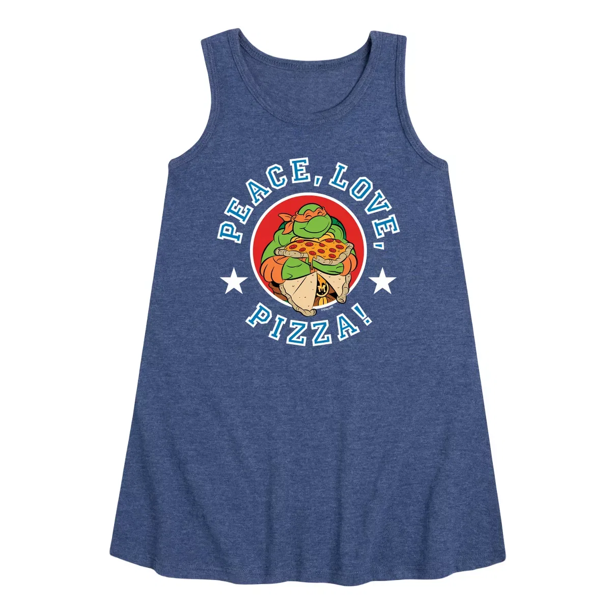 Детское платье без рукавов Teenage Mutant Ninja Turtles, Heather Navy