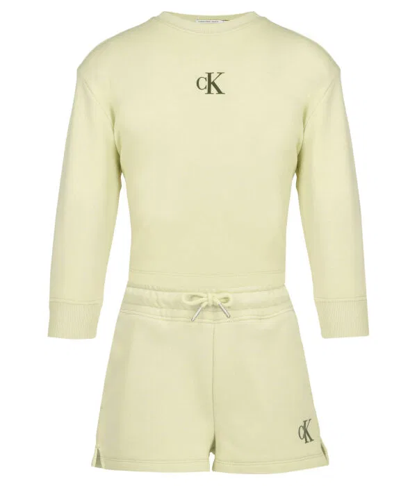 Детский комплект для девочек Regular Fit Calvin Klein Jeans, Pistacchio