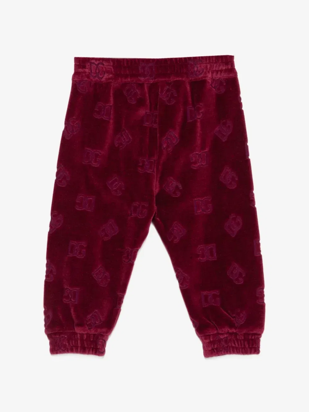 Спортивные штаны с логотипом DG Dolce & Gabbana Kids, красный — фото 2