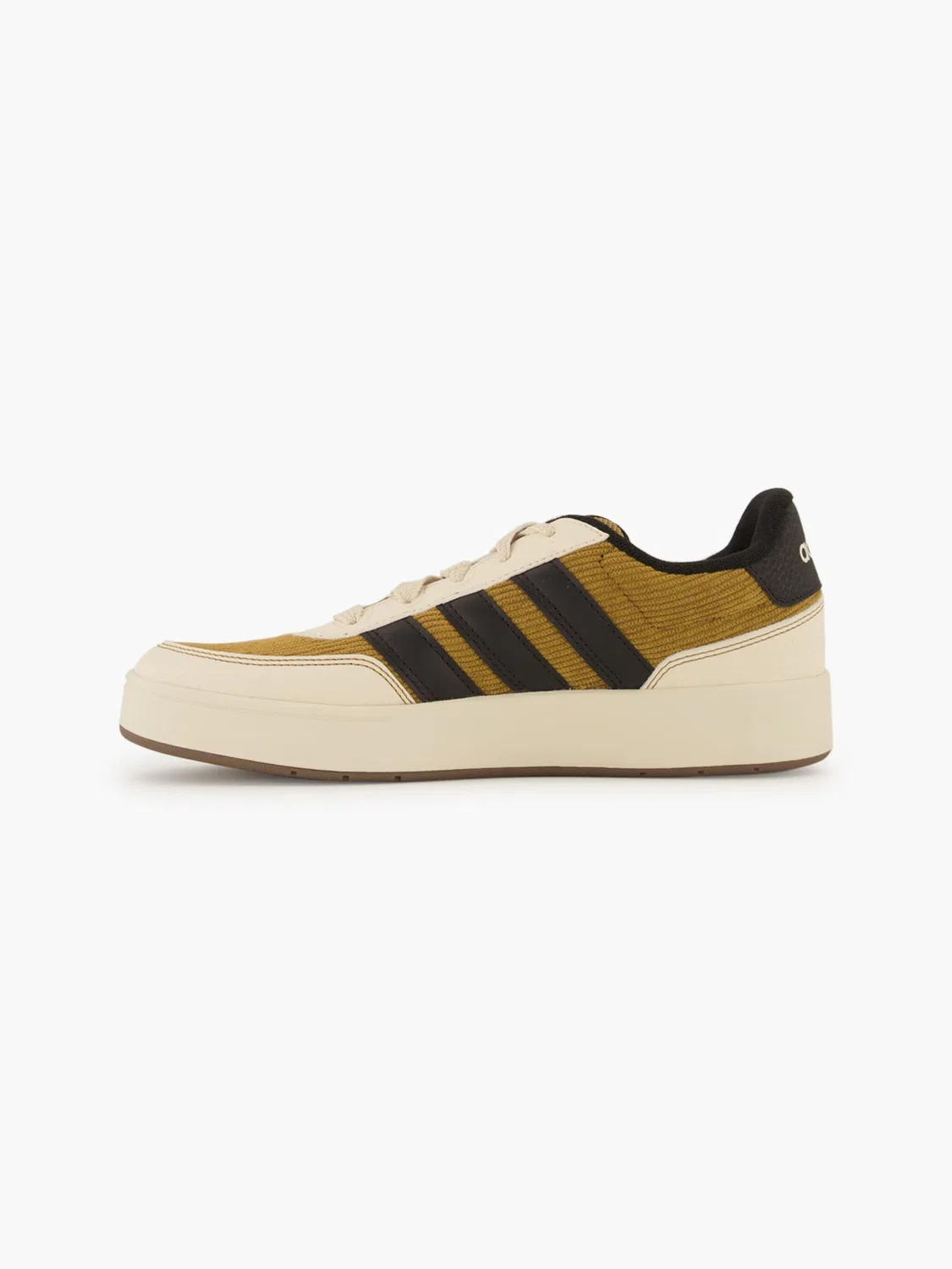Детские кроссовки шнурованные Adidas Breakbase J, коричневый — фото 2