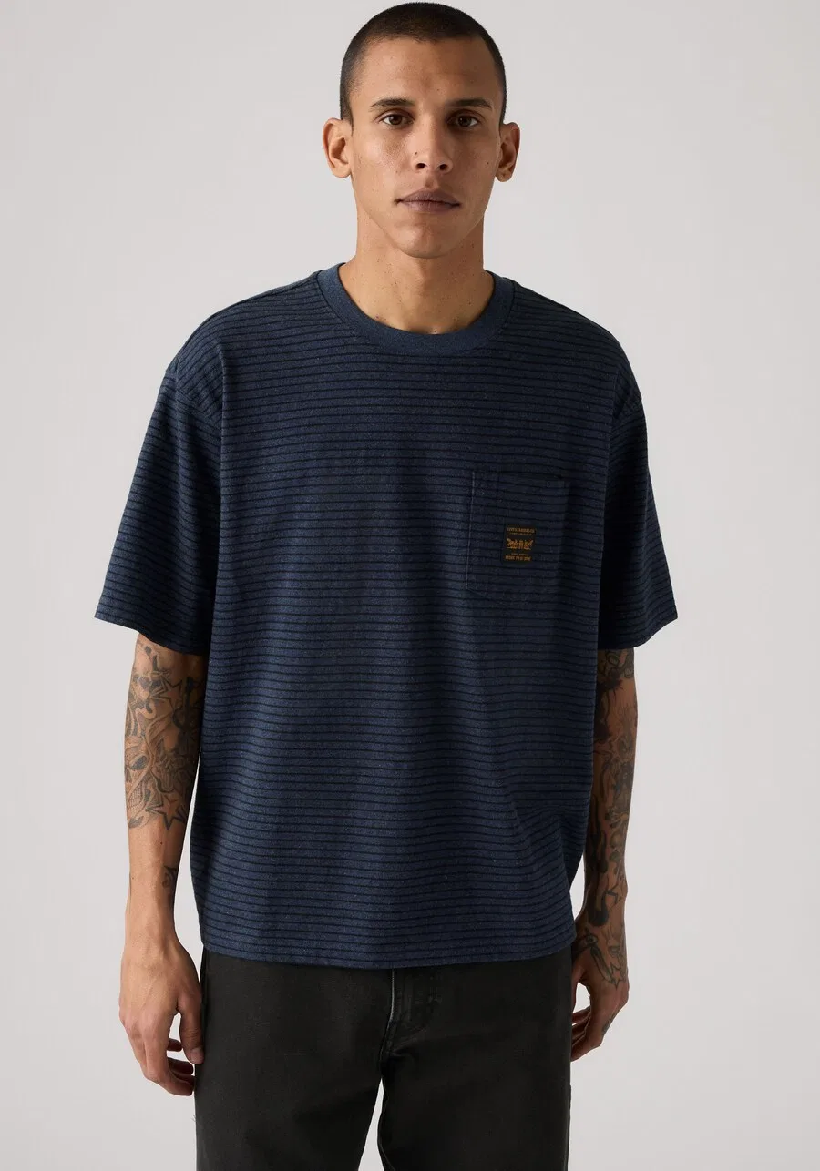 Футболка LEVI'S WORKWEAR сапфирового цвета — фото 2
