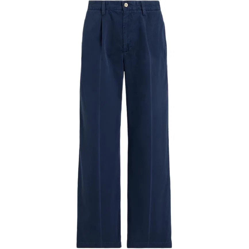 Женские брюки повседневные прямые Polo Ralph Lauren, Dark Blue