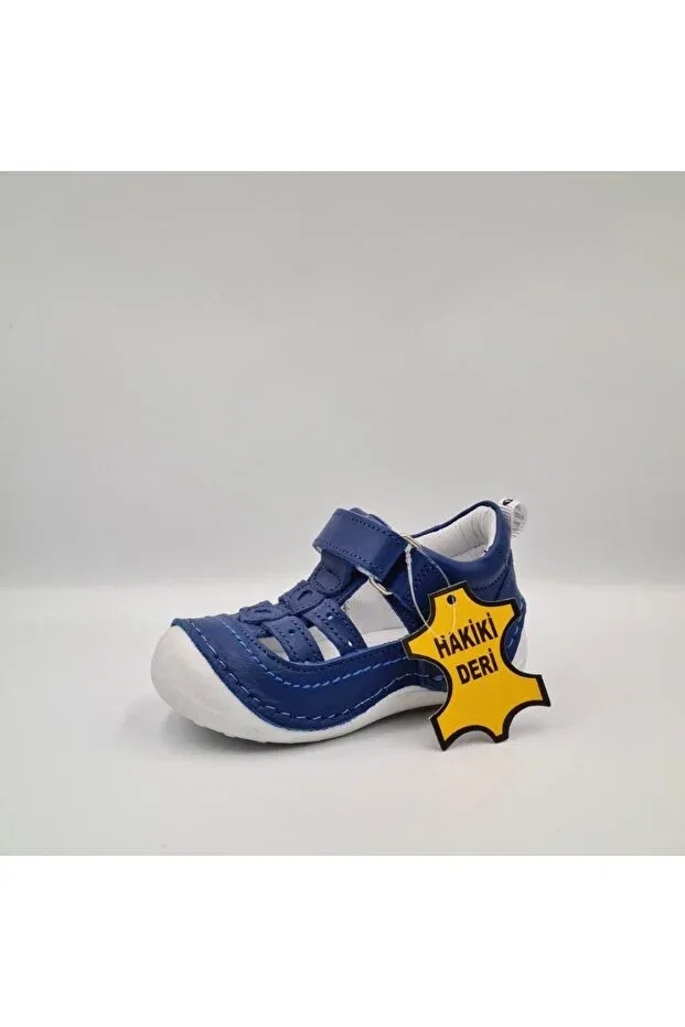 Детские туфли для мальчиков кожаные Nıno, Navy Blue — фото 3