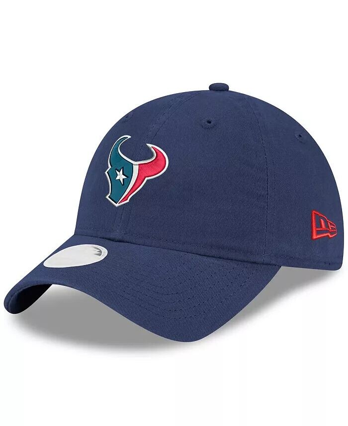 

Женская темно-синяя регулируемая шляпа Houston Texans Core Classic 9TWENTY New Era, синий