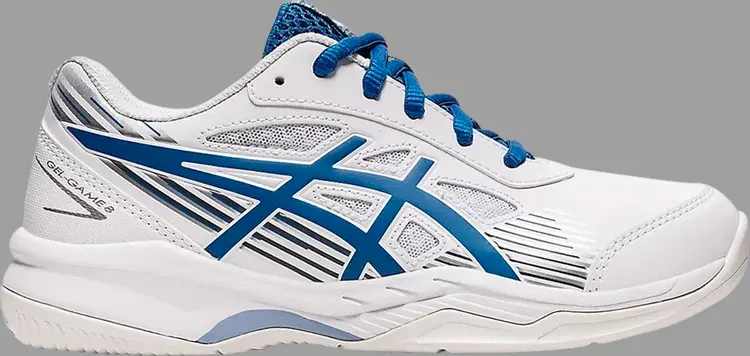 

Кроссовки gel game 8 gs 'white lake drive' Asics, белый