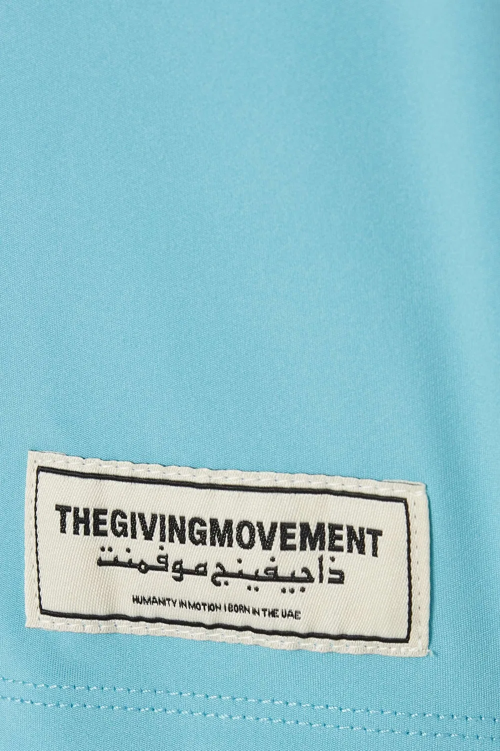 Футболка обычного кроя из переработанного мягкого материала The Giving Movement, синий — фото 4