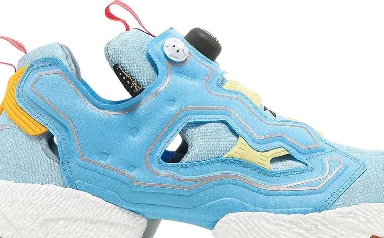 Кроссовки billionaire boys club x instapump fury boost 'water' Reebok, синий — фото 3