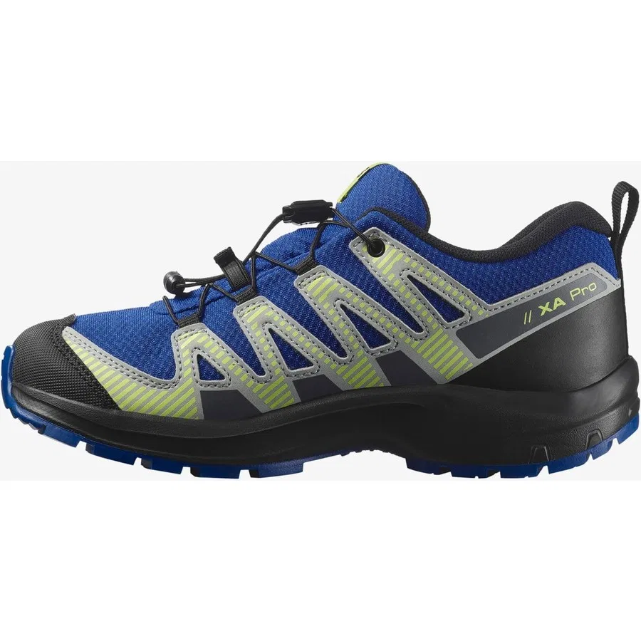 Детские кроссовки Salomon XA Pro V8 Waterproof, Синий — фото 3