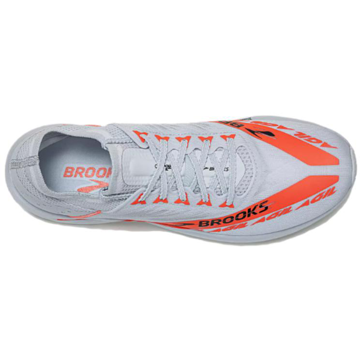 Brooks Кроссовки Catamount Agil 'Illusion Blue Orange' в цвете небесно-голубой серый/розово-красный/оранжево-красный, цвет Sky Blue Gray/Pink Red/Orange Red — фото 4