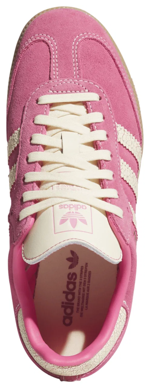 Кроссовки для девочек Samba OG Adidas, цвет Warm Vanilla/Pink Fusion/Gum — фото 4