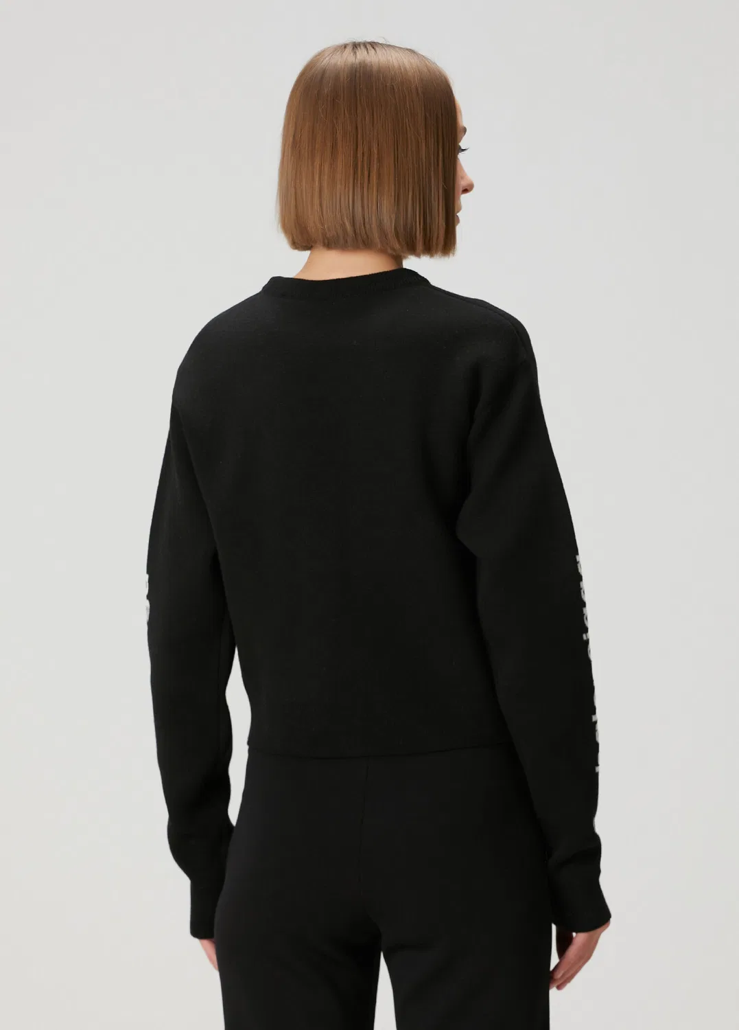 Трико Balenciaga, черно-белое — фото 4