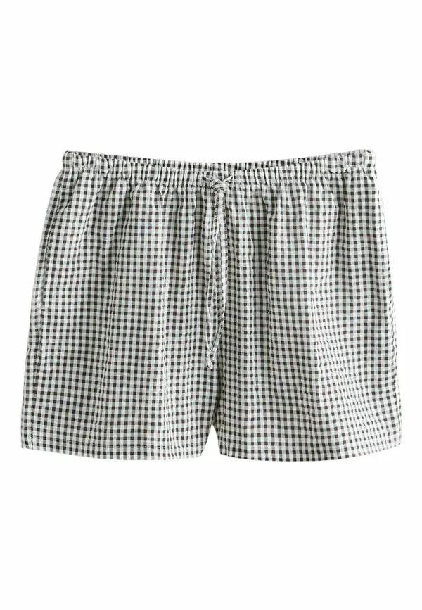 Пижамный комплект из хлопка, Regular fit - short set pyjamas, Next, cream dogs, кремовый — фото 3