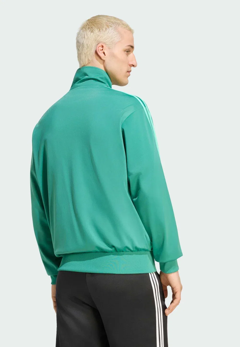 Firebird tt - тренировочная куртка Adidas Originals, Blanch Green Pulse Mint — фото 2