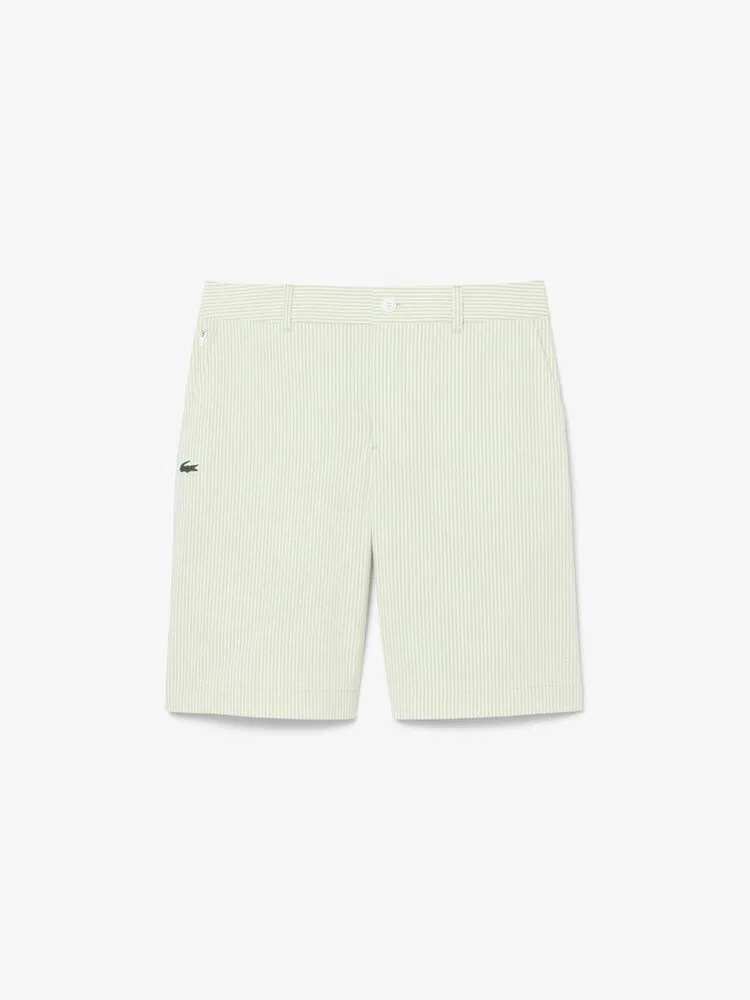 Чиносы LACOSTE FH1283, Gold — фото 4