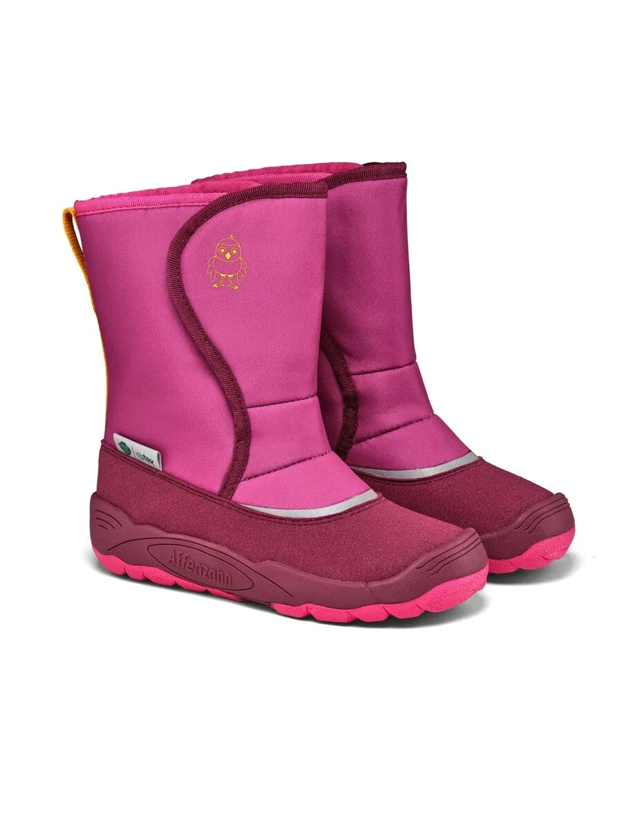 Ботинки Affenzahn 'Winterstiefel Vegan Freezy' фиолетового цвета