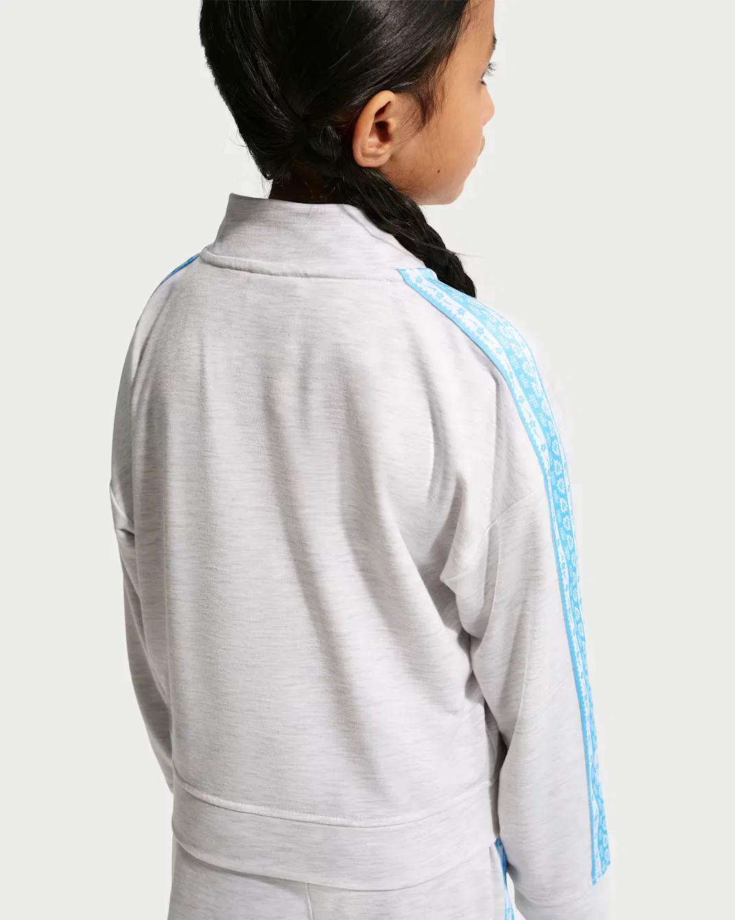 Little Kids' 2-Piece Track Set Nike Retro Remix, Birch Heather — фото 3