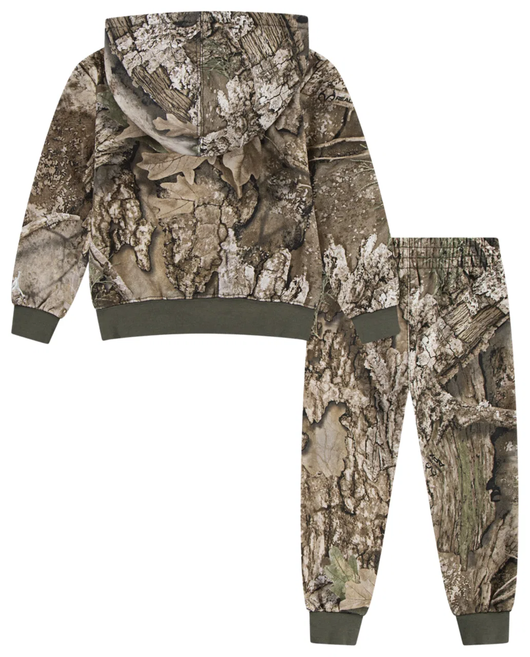Детский спортивный костюм из флиса MVP Realtree Jordan, цвет Medium Olive — фото 2