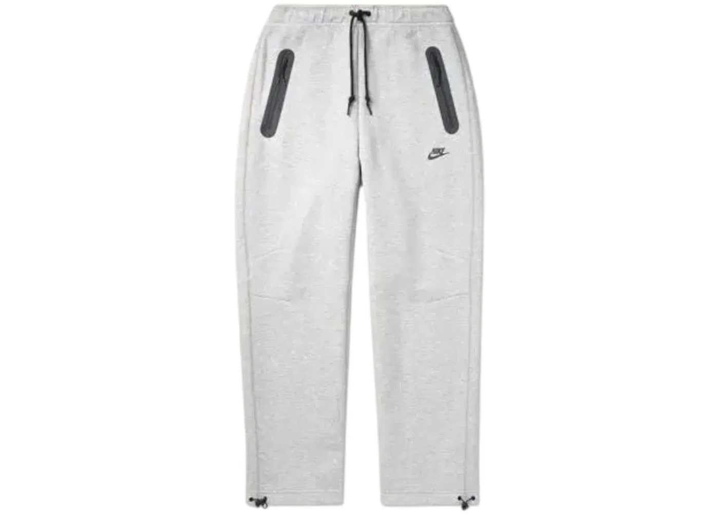 Мужские спортивные штаны из флиса Tech Fleece с открытым низом Nike, Dark Grey Heather/Black