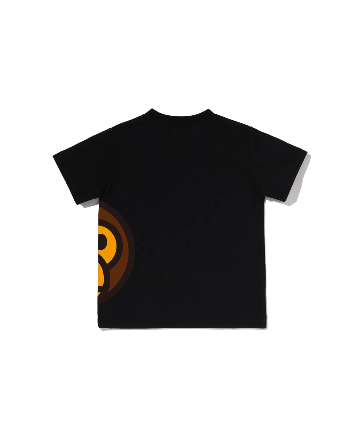 Детская футболка с принтом SIDE BIG MILO A BATHING APE, Black — фото 3
