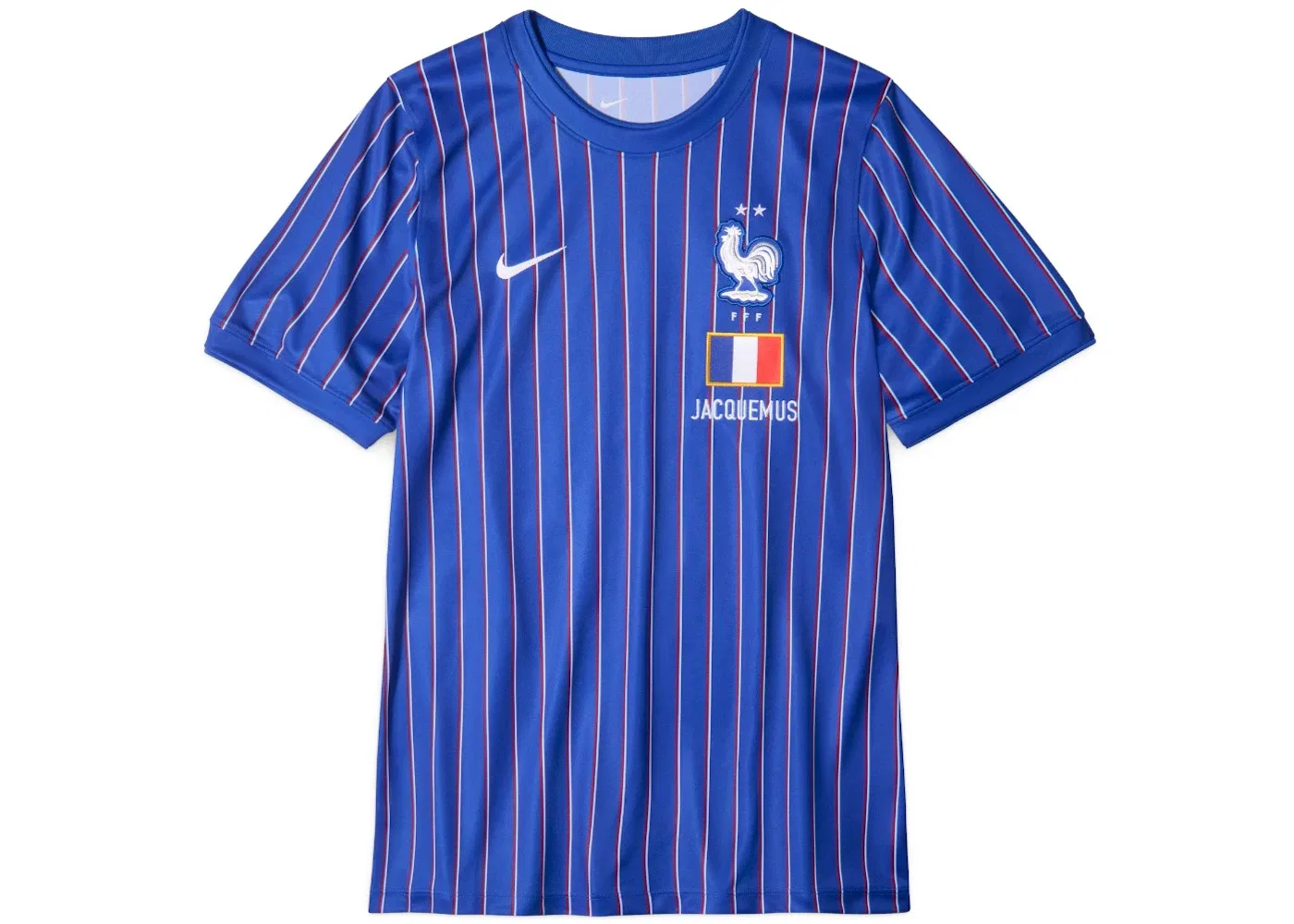 Мужская футбольная джерси Nike France x Jacquemus X2 Les Bleus Jersey Blue, Blue