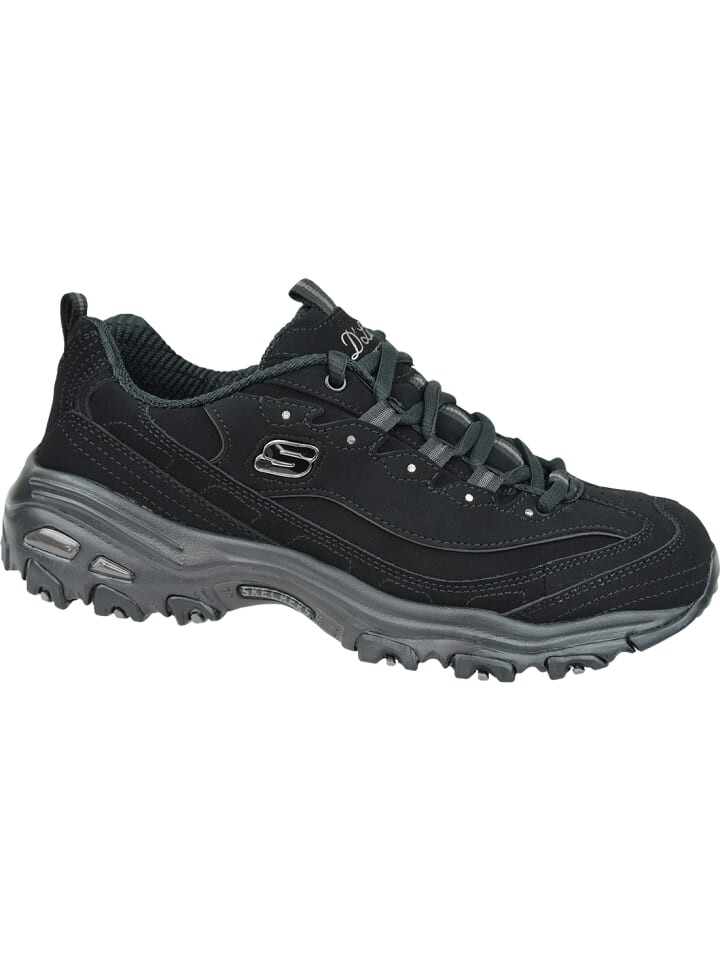 Кроссовки на шнуровке Skechers, черный