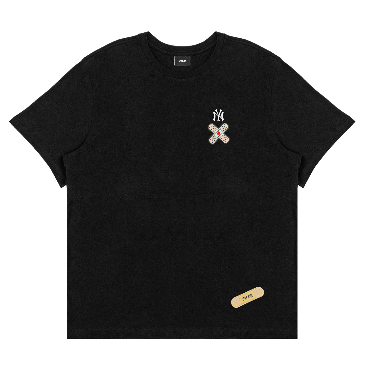 

MLB Футболка New York Yankees унисекс черная, Черный, MLB Футболка New York Yankees унисекс черная